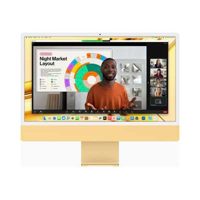 Apple iMac 24 4.5K Retina, Apple M3 8C CPU, 10C GPU/8GB/512GB SSD/Pink/INT Apple