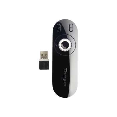 Targus | Laser Presentation Remote | Black, Grey | Plastic | * Clear & intuitive layout enables users to open and operate a pres