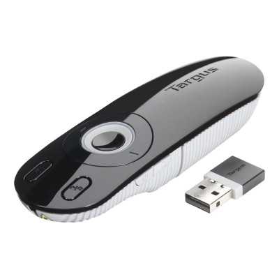 Targus | Laser Presentation Remote | Black, Grey | Plastic | * Clear & intuitive layout enables users to open and operate a pres