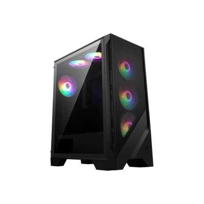 MSI PC Case MAG FORGE 120A AIRFLOW Side window Black Mid-Tower Power supply included No