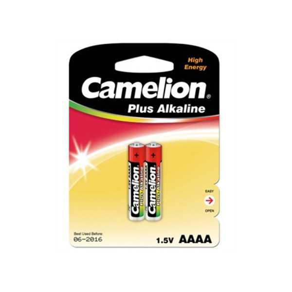 Camelion Plus Alkaline AAAA 1.5V (LR61), 2 pakuotės (žaislams, nuotolinio valdymo pultui ir panašiems įrenginiams) Camelion