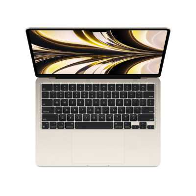 Apple | MacBook Air | Starlight | 13.6 " | IPS | 2560 x 1664 | Apple M2 | 8 GB | SSD 256 GB | Apple M2 8-core GPU | GB | Without