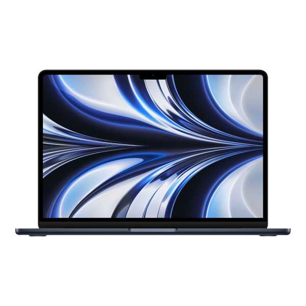 Apple | MacBook Air | Vidurnaktis | 13,6 colio | IPS | 2560 x 1664 | Apple M2 | 8 GB | SSD 256 GB | Apple M2 8 branduolių GPU | 