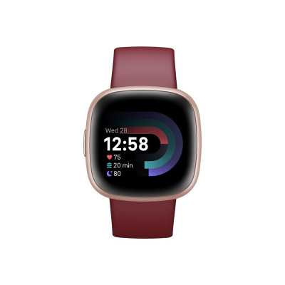 Versa 4 | Smart watch | NFC | GPS (satellite) | AMOLED | Touchscreen | Activity monitoring 24/7 | Waterproof | Bluetooth | Wi-Fi