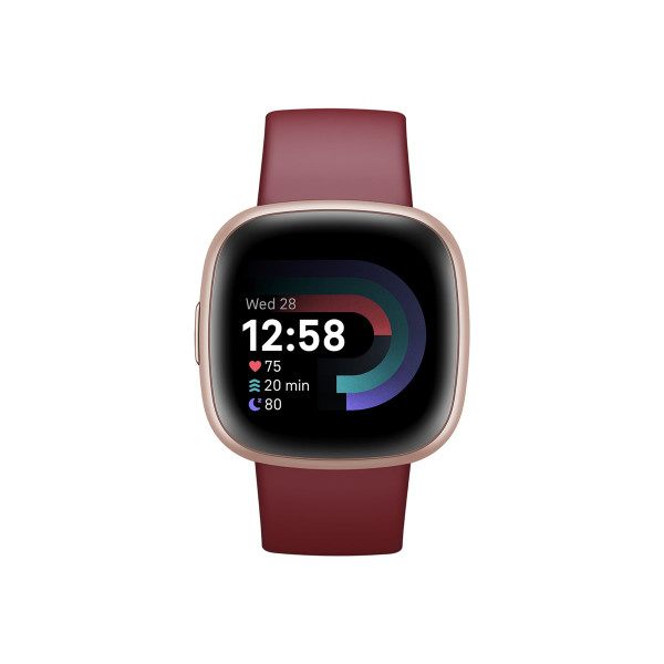 Versa 4 | Smart watch | NFC | GPS (satellite) | AMOLED | Touchscreen | Activity monitoring 24/7 | Waterproof | Bluetooth | Wi-Fi