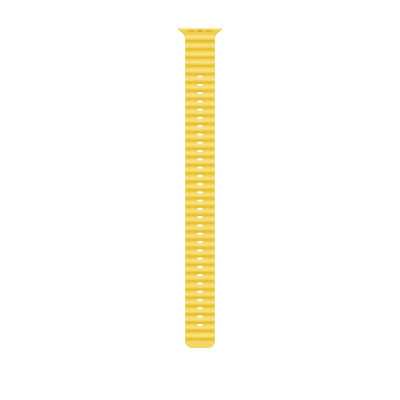 Apple | Ocean Band Extension | 49 | Yellow | Fluoroelastomer | Strap fits 130 200mm wrists