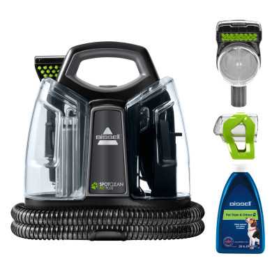 Bissell | SpotClean Pet Plus Cleaner | 37241 | Corded operating | Handheld | 330 W | - V | Operating time (max) min | Black/Tita