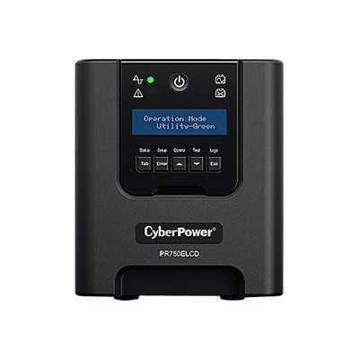 CyberPower | Smart App UPS Systems | PR750ELCD | 750 VA | 675 W