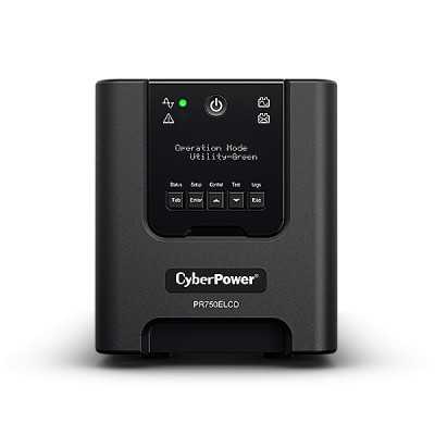 CyberPower | Smart App UPS Systems | PR750ELCD | 750 VA | 675 W