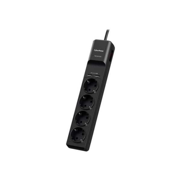 CyberPower | P0420SUD0-DE Surge Protectors | Black