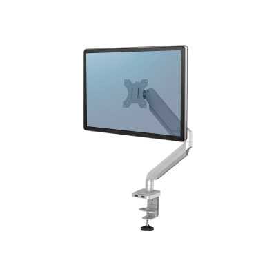 Fellowes arm for 1 monitor - Platinum silver