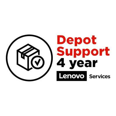 Lenovo | 4Y Depot (Upgrade from 3Y Depot) | Warranty | 4 year(s) | Yes