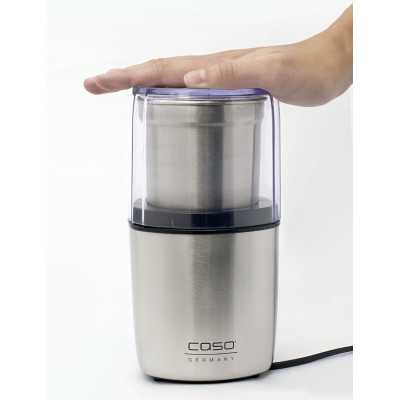 Caso | 1830 | Electric coffee grinder | 200 W W | Lid safety switch | Number of cups 8 pc(s) | Stainless steel