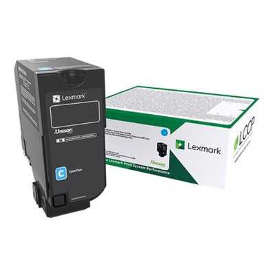 Lexmark Lexmark High Capacity Cyan Return Programme 84C2HC0 Toner Cartridge Cyan