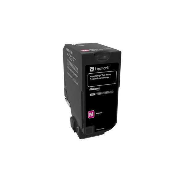 Lexmark 16K Magenta Return Program Toner Cartridge (CX725) Magenta