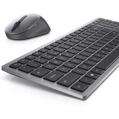 Dell | Keyboard and Mouse | KM7120W | Keyboard and Mouse Set | Wireless | Batteries included | EN/LT | Bluetooth | Titan Gray | 