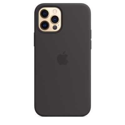 Apple | iPhone 12/12 Pro Silicone Case with MagSafe | Case | Apple | iPhone 12/12 Pro | Silicone | Black | The perfectly aligned