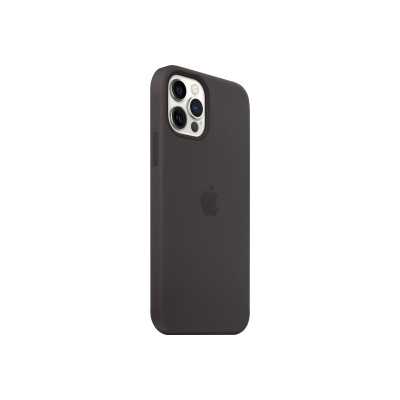 Apple | iPhone 12/12 Pro Silicone Case with MagSafe | Case | Apple | iPhone 12/12 Pro | Silicone | Black | The perfectly aligned