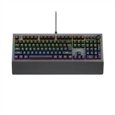 NOXO | Conqueror | Gaming keyboard | Mechanical | EN/RU | Black | Wired | m | 1190 g | Blue Switches