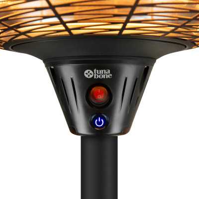 TunaBone | Electric Standing Infrared Patio Heater | TB2068S-01 | Patio heater | 2000 W | Number of power levels 3 | Suitable fo