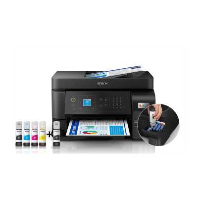 Multifunctional printer | EcoTank L5590 | Inkjet | Colour | Inkjet Multifunctional Printer | A4 | Wi-Fi | Black