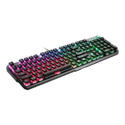 MSI | Gaming Keyboard | VIGOR GK71 SONIC BLUE | Gaming Keyboard | RGB LED light | US | Wired | Black | Numeric keypad | Blue Swi