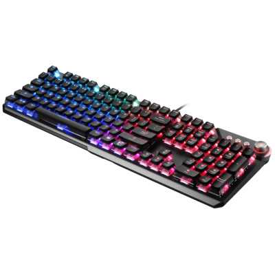 MSI | Gaming Keyboard | VIGOR GK71 SONIC BLUE | Gaming Keyboard | RGB LED light | US | Wired | Black | Numeric keypad | Blue Swi