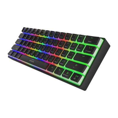 Genesis | THOR 660 RGB | Mechanical Gaming Keyboard | RGB LED light | US | Black | Wireless | Bluetooth | USB Type-C | 588 g | G