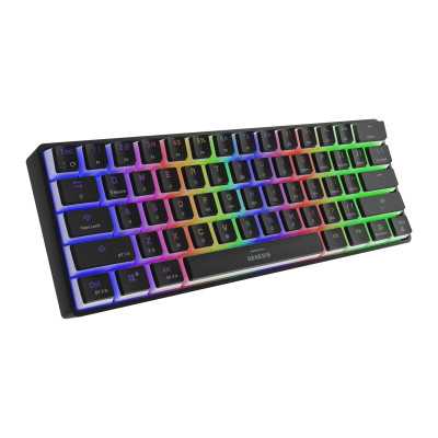 Genesis | THOR 660 RGB | Mechanical Gaming Keyboard | RGB LED light | US | Black | Wireless | Bluetooth | USB Type-C | 588 g | G