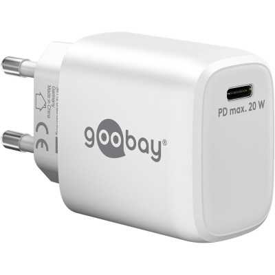 65406 Goobay USB-C PD GaN Fast Charger (20 W)