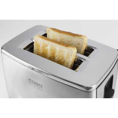 Caso | Inox | Toaster | Power 1050 W | Number of slots 2 | Housing material Stainless steel | Stainless steel