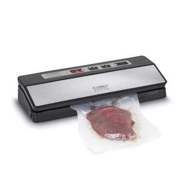 Caso | VR 390 advanced | Bar Vacuum sealer | Power 110 W | Temperature control | Black/Stainless steel