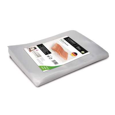 Caso | 01290 | Structured bags for Vacuum sealing | 50 bags | Dimensions (W x L) 20 x 30 cm