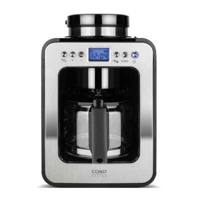 Caso | Design Compact Coffee Maker with Grinder | Pump pressure Not applicable bar | Manual | 600 W | Black/Stainless steel