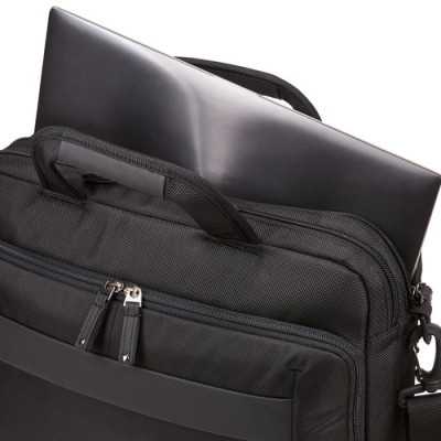 Case Logic | Fits up to size 14 " | Slim Briefcase | NOTIA-114 | Black | Shoulder strap