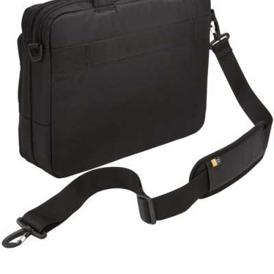 Case Logic | Fits up to size 14 " | Slim Briefcase | NOTIA-114 | Black | Shoulder strap