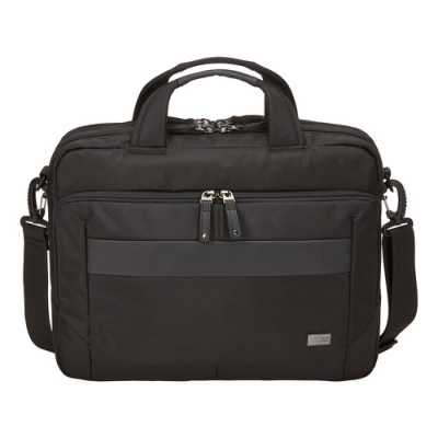 Case Logic | Fits up to size 14 " | Slim Briefcase | NOTIA-114 | Black | Shoulder strap