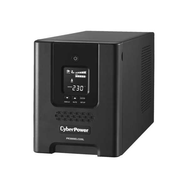 CyberPower | Smart App UPS Systems | PR3000ELCDSL | 3000 VA | 2700 W