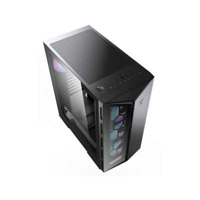 MSI MPG GUNGNIR 110R PC Case, Mid-Tower, USB 3.2, Black MSI MPG GUNGNIR 110R Black ATX Power supply included No