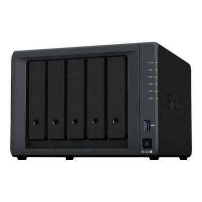 Synology | DiskStation | DS1522+ 5-bay | AMD Ryzen | R1600 | Processor frequency 2.6 GHz | 8 GB | DDR4