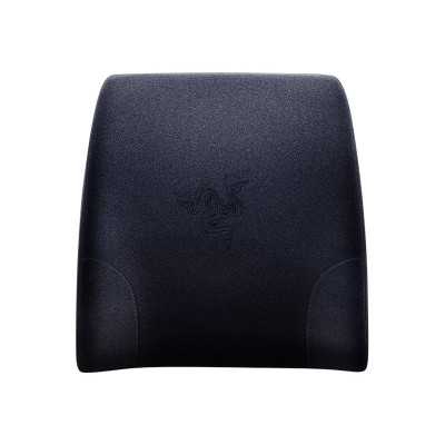 Razer 400 x 364 x103 mm | Exterior: Velvet fabric cover (with grippy rubber back) Interior: Memory foam | Lumbar Cushion for Gam