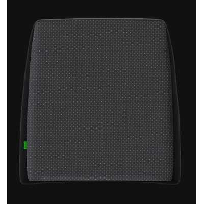 Razer 400 x 364 x103 mm | Exterior: Velvet fabric cover (with grippy rubber back) Interior: Memory foam | Lumbar Cushion for Gam