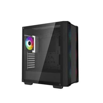 Deepcool | CC560 ARGB V2 | Black | Mid Tower | Power supply included No | ATX PS2