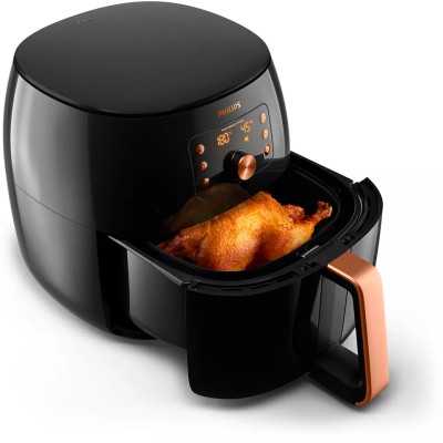 Philips | HD9867/90 | Premium Airfryer XXL | Power 2225 W | Capacity 7.3 L | Smart Sensing Technology | Black