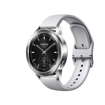 Watch S3 | Smart watch | AMOLED | 1.43 | Waterproof | Silver