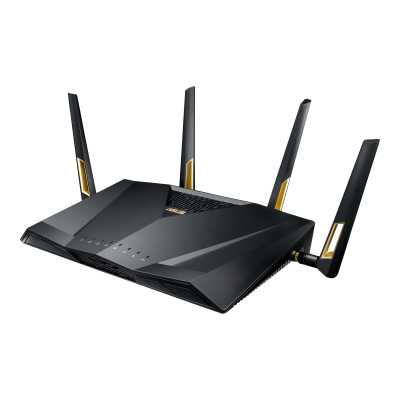 Asus | Wireless Dual Band Gigabit Router, UK | RT-AX88U PRO | 802.11ax | 1148+4804 Mbit/s | 10/100/1000 Mbit/s | Ethernet LAN (R