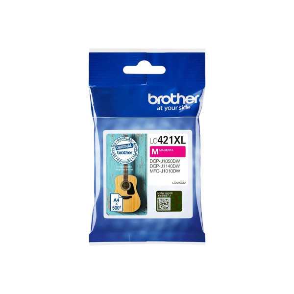 Brother LC421XLM Ink Cartridge, Magenta | Brother