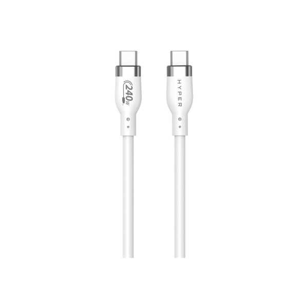 Hyper 1M Silicone 240W USB-C Charging Cable | USB-C to USB-C