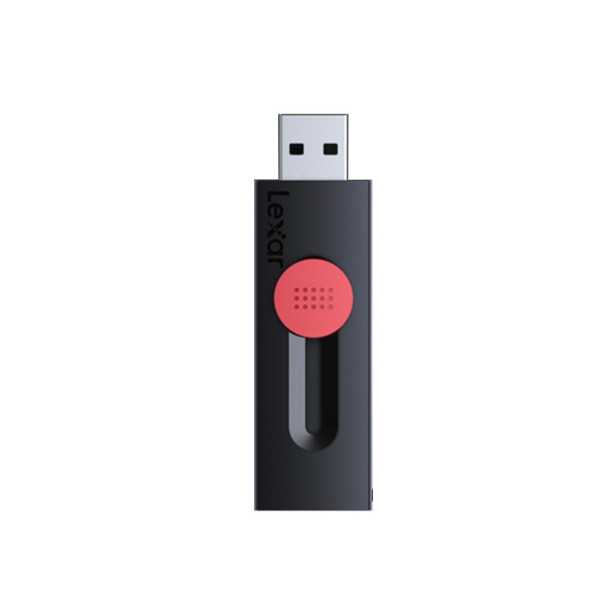 Lexar | „Flash“ diskas | JumpDrive D300 | 32 GB | USB 3.2 Gen 1 | Juoda/raudona