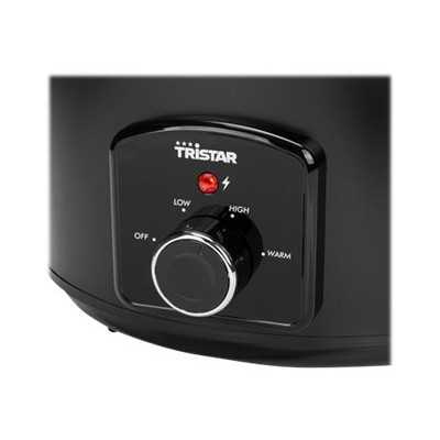 Tristar | VS-3915 | Slowcooker | 180 W | 3.5 L | Number of programs 3 | Black